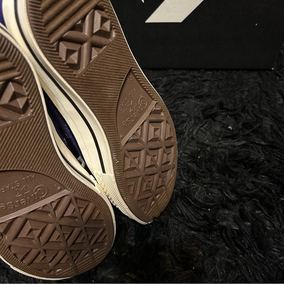 CONVERSE Chuck 70 purple denim lace up low top shoes sneakers sz 7.5 new - Picture 6 of 8